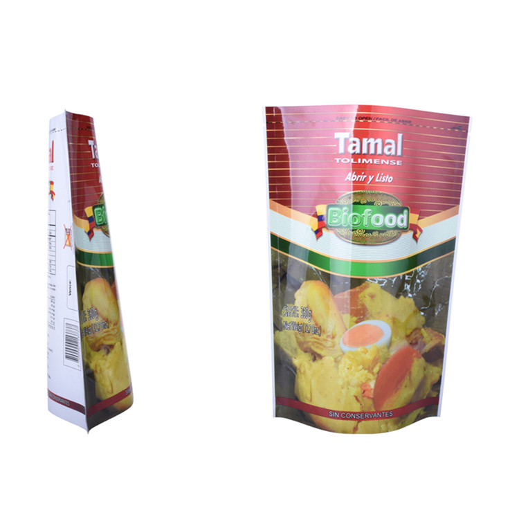 Индивидуальный высококачественный ретортный пакет для салата, стоячий пакет для приготовления пищи для производителя продуктов питания в Китае