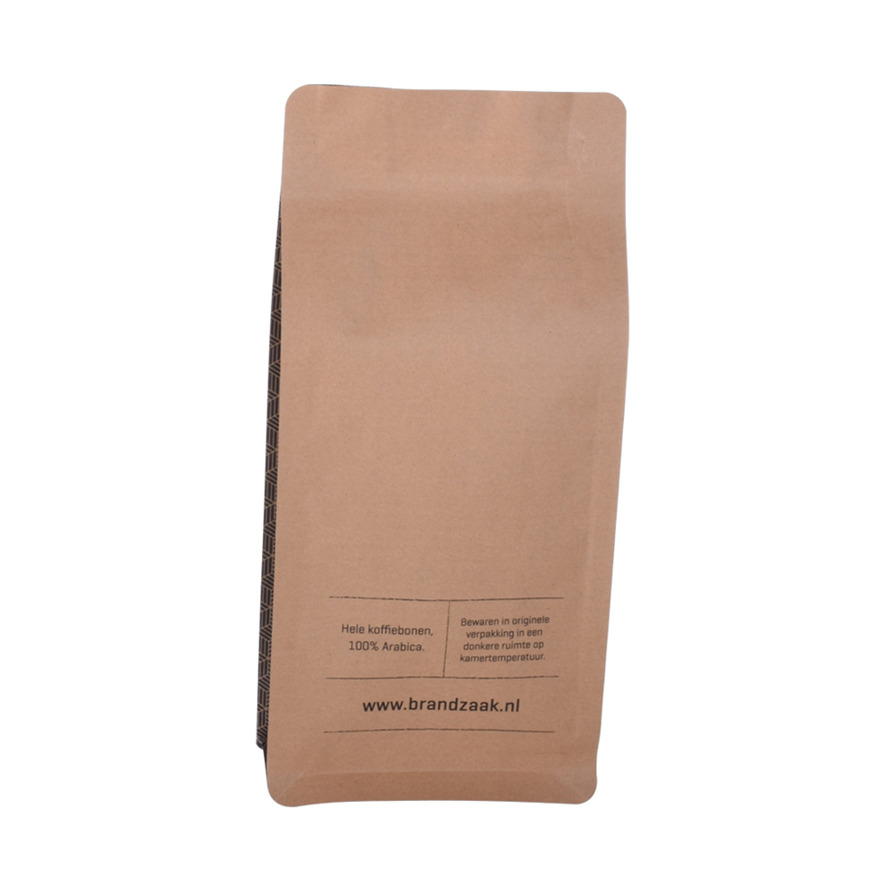 Ламинированный перерабатываемый мешок для кофе из крафт-бумаги