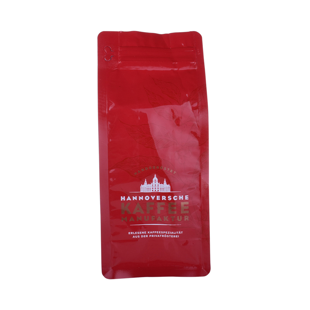 Рециркулируйте материалы Hdpe плоское дно Ziplock сумка для кофе