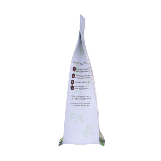 Eco Kraft Paper Compostable Recycle Packaging Biodegradable Coffee Bag
