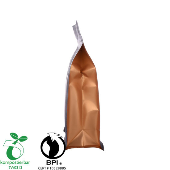 Food Ziplock Block Bottom Bpi Certified Factory в Китае