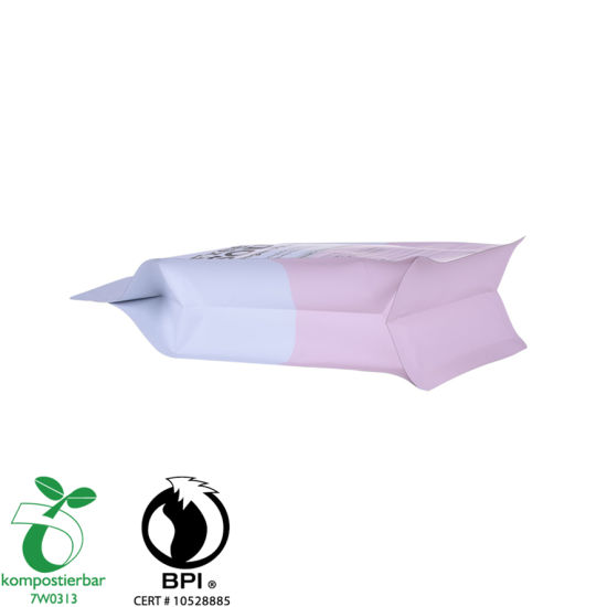 Экологичный пластиковый пакет с блочным дном и носиком Производитель Китай