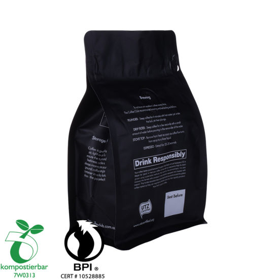 OEM производитель пакетов для кофе с квадратным дном из Китая