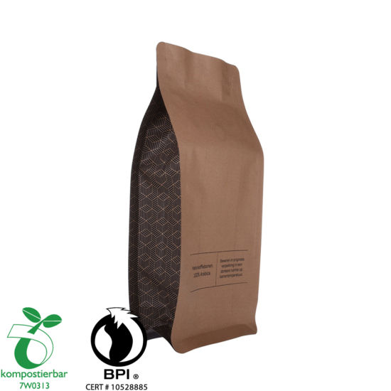 Ziplock Box Bottom Coffee Paper Packaging Bag Factory из Китая